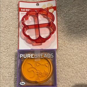 Make their lunch fun!
 Sandwich Cutters